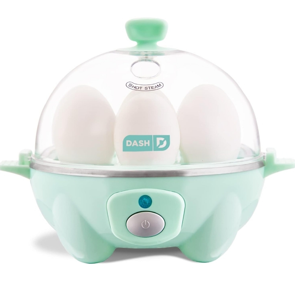 NEW DASH Rapid Egg Cooker: 6 Egg Electric Egg Cooker for Hard Boiled Eggs